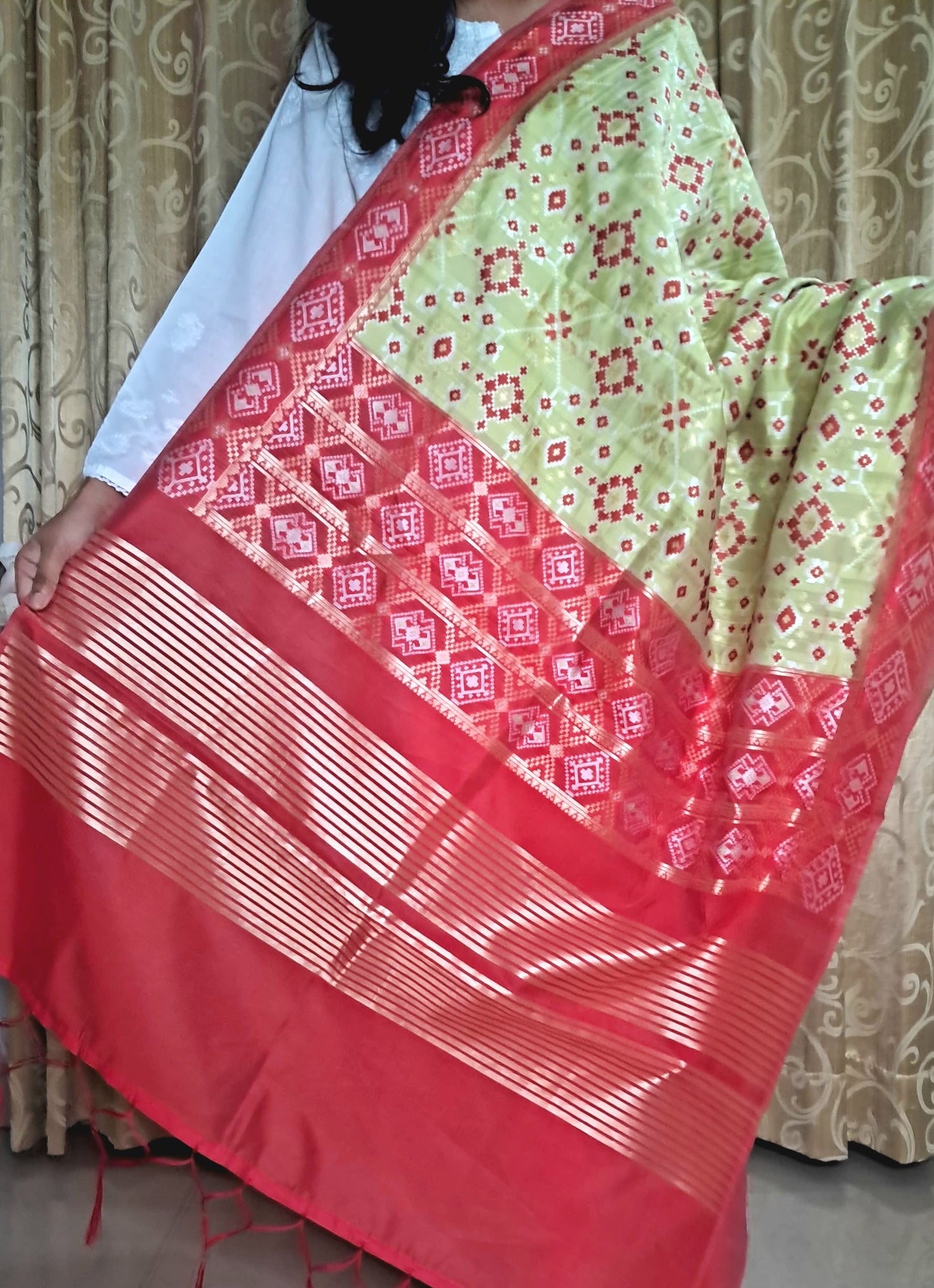 Banarasi Patola Silk Dupatta